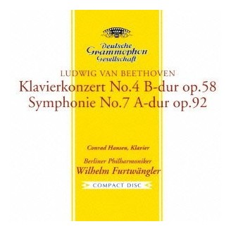 BEETHOVEN - Furtwängler - Concerto pour piano n°4 en sol majeur op.58 Shm-CD import Japon..